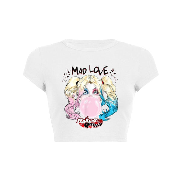 Bubblegum HQ Crop Top Baby Tee