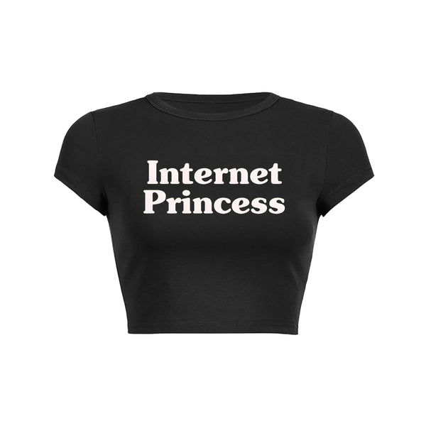 Digital Diva Crop Top Baby Tee