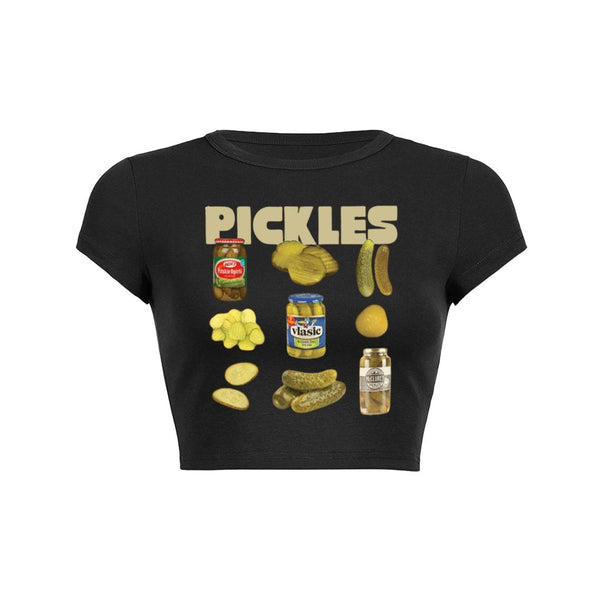 Pickles Delight Crop Top Baby Tee