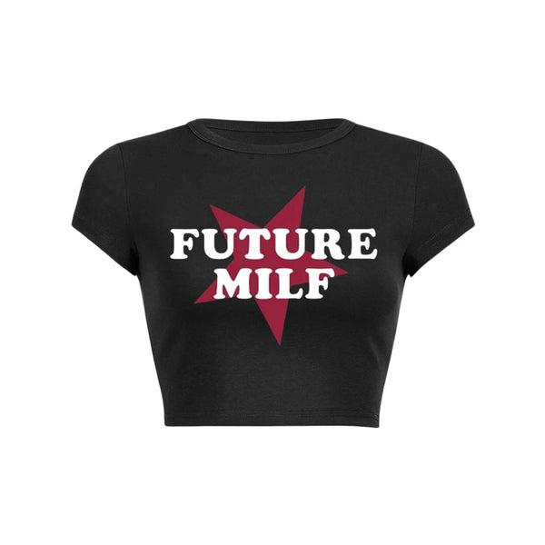 Camiseta corta para bebé Future Mxxf Y2K 