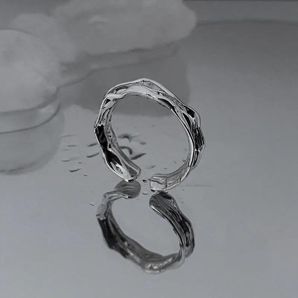 Ruched open ring